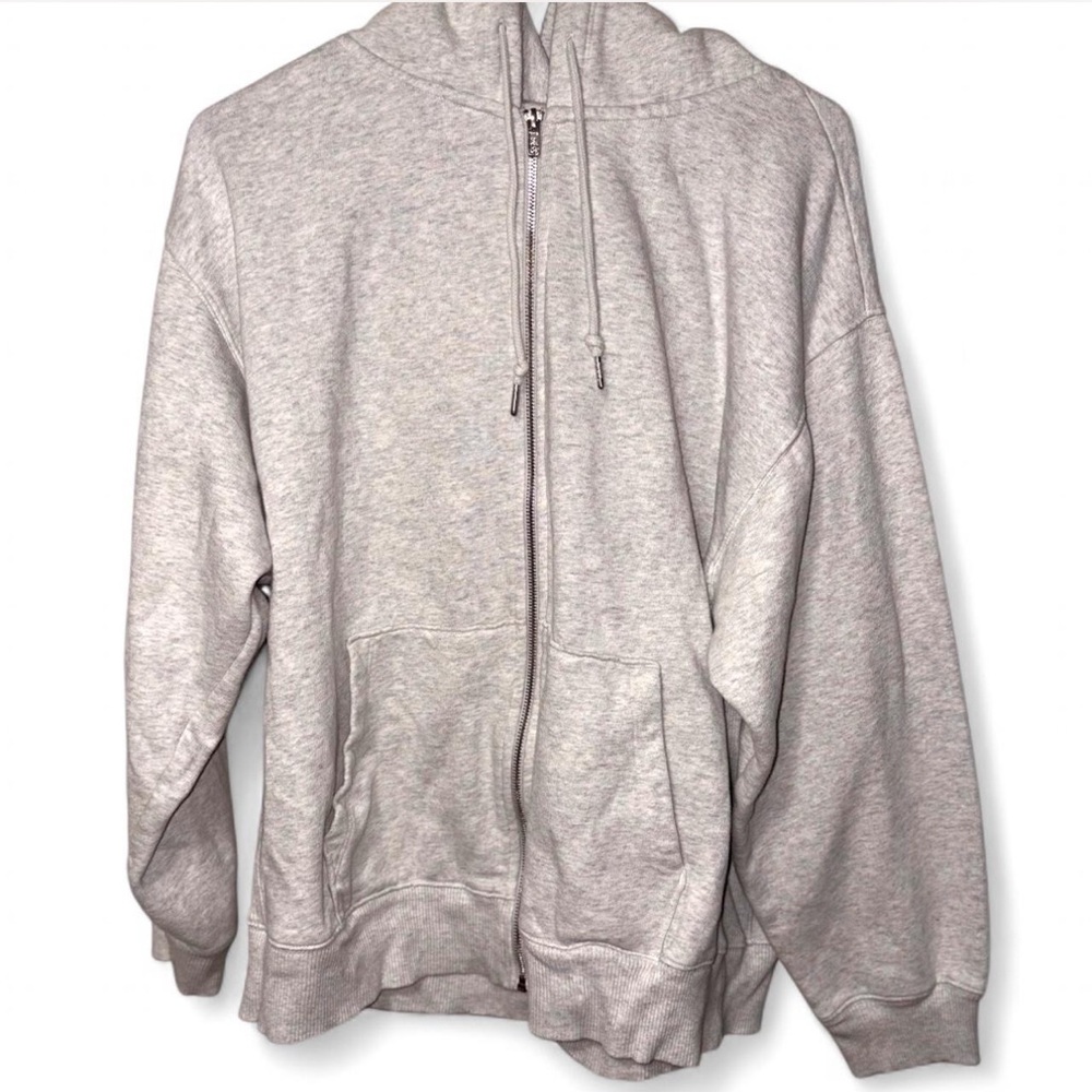 PINK Victoria's Secret Light Gray Hoodie